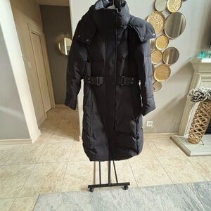 Women's Black Puffer Coat
